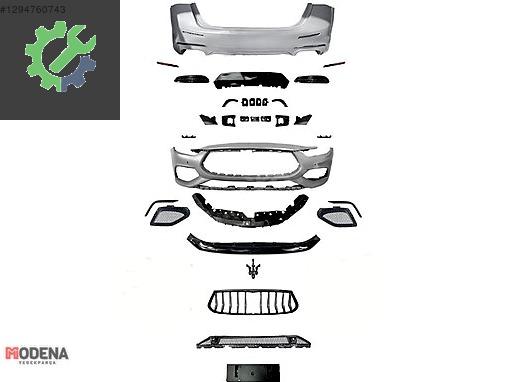 MASERATI GHIBLI 2013-2019 İÇİN 2020- ÖN-ARKA TAMPON SETİ SIFIR