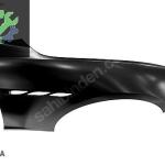 MASERATİ GHİBLİ 2013-2024 ÖN ÇAMURLUK SAĞ (ALÜMİNYUM) SIFIR
