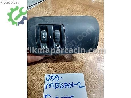 Renault Megane Far Ayar Düğmesi çıkma parça
