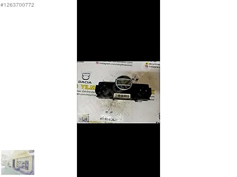 Renault Megane Klima Kontrol Paneli çıkma parça