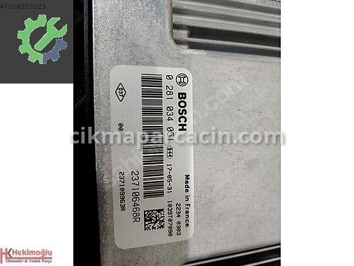Renault Megane Motor Beyni 237106468R çıkma parça