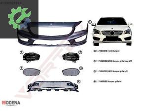 MERCEDES-BENZ CLA SERİSİ W117 2013- ÖN TAMPON SET (AMG) SIFIR
