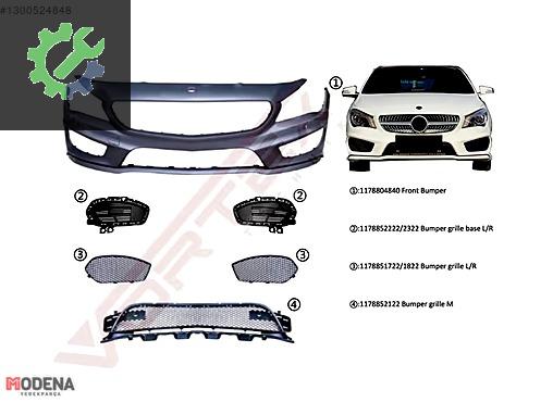 MERCEDES-BENZ CLA SERİSİ W117 2013- ÖN TAMPON SET (AMG) SIFIR