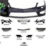MERCEDES-BENZ C SERİSİ W204 2011- ÖN TAMPON AMG SET SIFIR