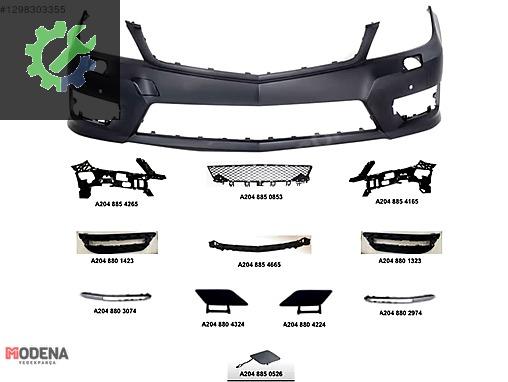 MERCEDES-BENZ C SERİSİ W204 2011- ÖN TAMPON AMG SET SIFIR