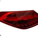 MERCEDES-BENZ C SERİSİ W206 2021-2026 STOP LAMBASI SOL SIFIR
