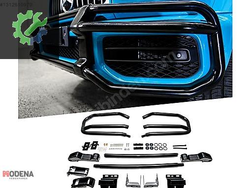 MERCEDES-BENZ G SERİSİ W464 2019- ÖN TAMPON KORUMA DEMİRİ SİYAH