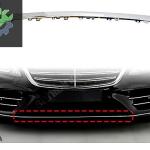 MERCEDES-BENZ S SERİSİ W222 2018- ÖN TAMPON ORTA NİKELAJI (AMG)