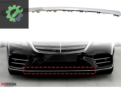 MERCEDES-BENZ S SERİSİ W222 2018- ÖN TAMPON ORTA NİKELAJI (AMG)