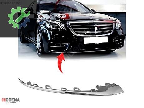 MERCEDES-BENZ S SERİSİ W222 2018- ÖN TAMPON SAĞ NİKELAJI (AMG)