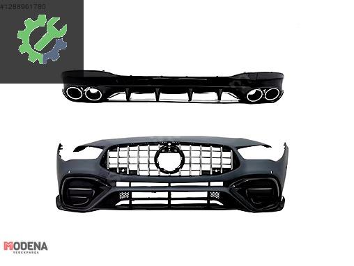 MERCEDES-BENZ W118 2020- CLA45 AMG BODY KIT (ÖN TAMPON-ARKA DİF)