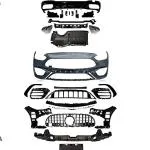 MERCEDES-BENZ W206 2021- C63 AMG BODY KIT (ÖN TAMPON+DİFÜZÖR)