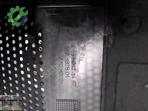 Mercedes-Benz 200 Motor Kapağı A6510101467 çıkma parça