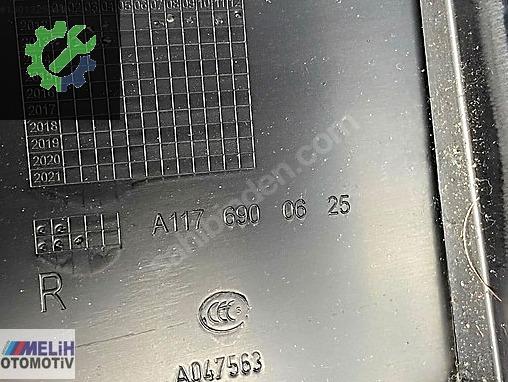 Mercedes-Benz CLA Döşeme A1176900625 çıkma parça