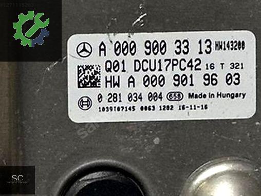 Mercedes-Benz C Serisi Beyin A0009003313 çıkma parça