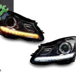 MERCEDES C W204 2011- ÖN FAR SET (HALOJENİ XENONA ÇEVİRME) SIFIR