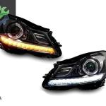 MERCEDES C W204 2011- ÖN FAR SET (HALOJENİ XENONA ÇEVİRME) SIFIR