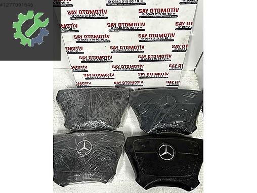 MERCEDES W124 W201 ORJ ÇIKMA DİREKSİYON AİRBAG SİYAH MAVİ RENK
