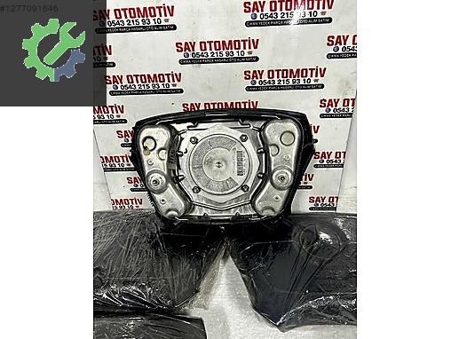 MERCEDES W124 W201 ORJ ÇIKMA DİREKSİYON AİRBAG SİYAH MAVİ RENK