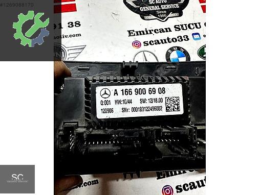 Mercedes-Benz GL Klima Kontrol Paneli A1669006908 çıkma parça