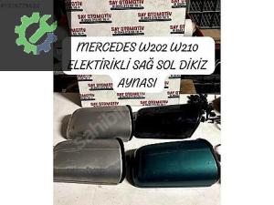MERCEDES W202 W210 ELEKTİRİKLİ SAĞ SOL DİKİZ AYNASI