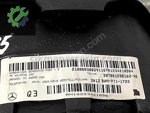 Mercedes-Benz EQA Direksiyon Airbag 307063199162-AB çıkma parça
