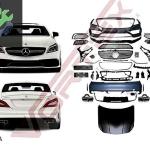 MERCEDES W218 2015- CLS 63 AMG BODY KIT KAPUTLU 2011-2018 UYUMLU