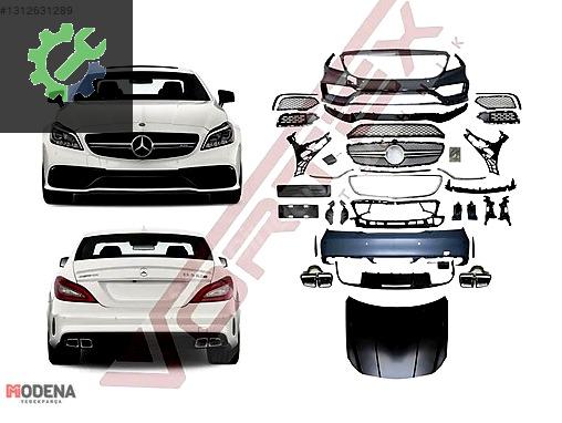 MERCEDES W218 2015- CLS 63 AMG BODY KIT KAPUTLU 2011-2018 UYUMLU