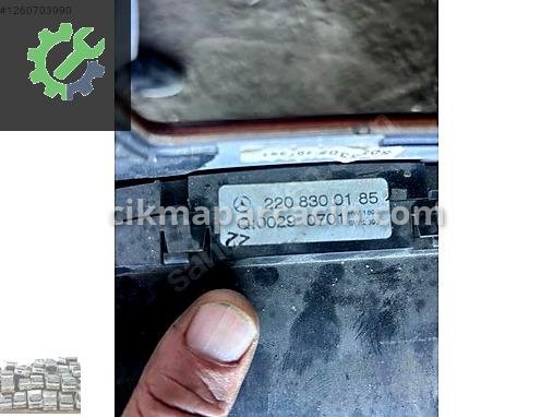 Mercedes-Benz SL Kalorifer Kontrol Paneli 2208300185 çıkma parça