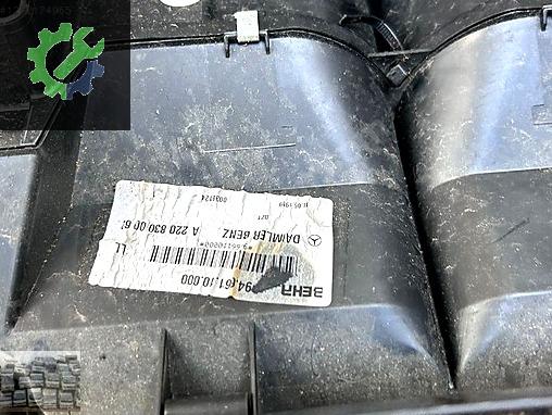 MERCEDES W220 S KASA KOMPLE KALORİFER KUTUSU