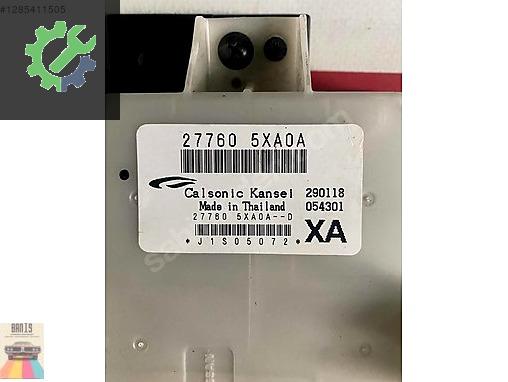 Mercedes-Benz X Kontrol Ünitesi 277605XA0A çıkma parça