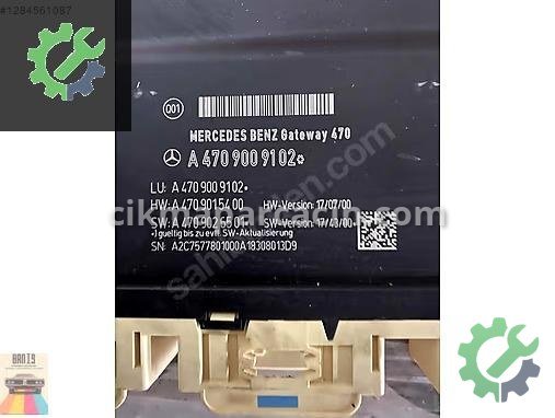 Mercedes-Benz X Beyin A4709009102 çıkma parça