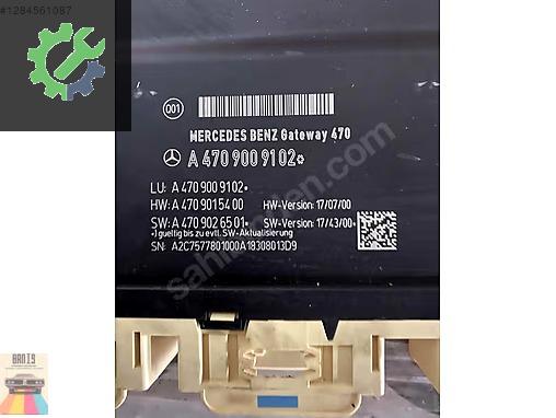 Mercedes-Benz X Beyin A4709009102 çıkma parça