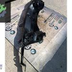 MİNİ COOPER R60 ÇIKMA CAM ALT KAPAK 9801780