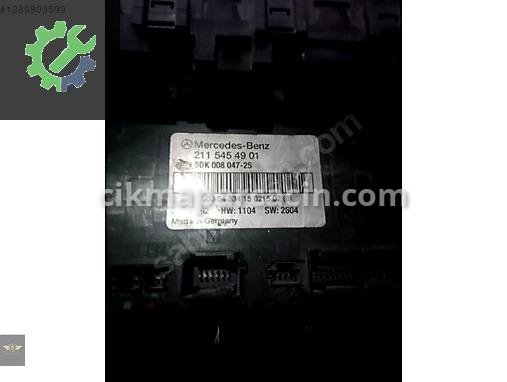Mercedes-Benz EQA Beyin 21154549 çıkma parça