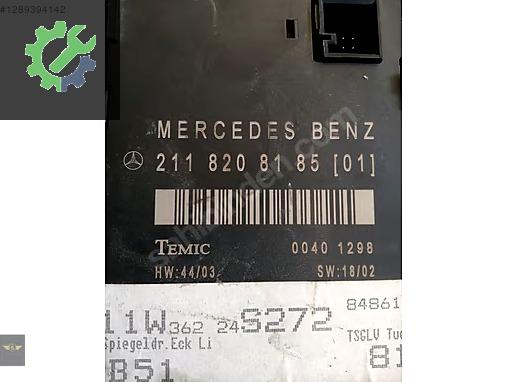 Mercedes 211 kasa beyin 211 820 81 85