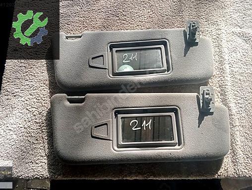 Mercedes 211 kasa güneşlik- siperlik