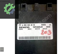 Mercedes C kasa beyin A 034 545 43 32
