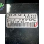 Mercedes C kasa kontrol ünitesi A 203 545 49 32