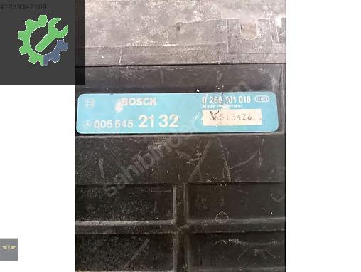 Mercedes E kasa 005 545 21 32/0 265 101 018 124 kasa motor beyni