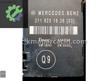 Mercedes-Benz EQA Beyin çıkma parça