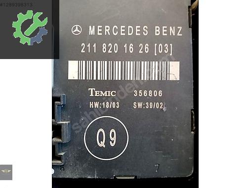 Mercedes E kasa beyin 211 820 16 26