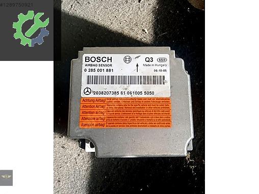 Mercedes W203 Airbag Beyni Bosch Orijinal 203 820 73 85
