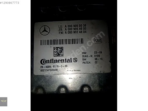 Mercedes çok amaçlı kamera W 204 / 212 /221