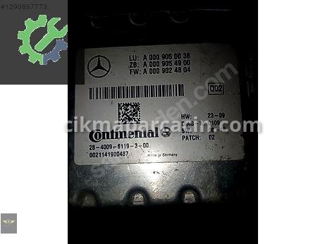 Mercedes-Benz EQA Beyin çıkma parça