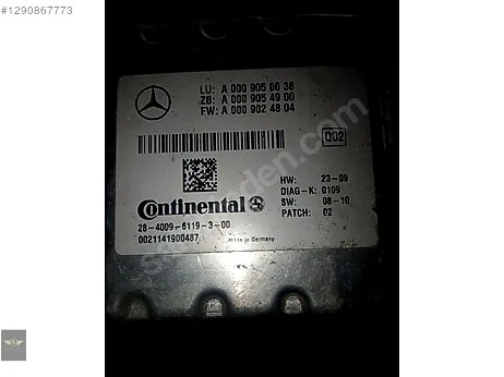 Mercedes çok amaçlı kamera W 204 / 212 /221