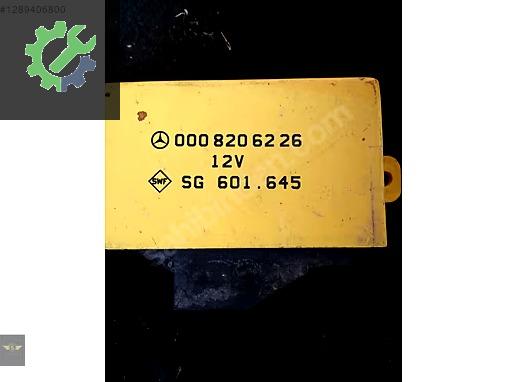 Mercedes ısıtmalı koltuk kontrol rolesi 000 820 62 26