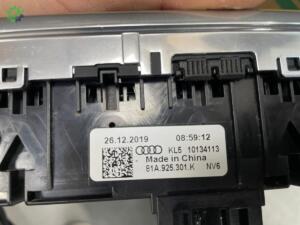 81A925301K Audi Q2 GA Kontrol Paneli (2017/2024)