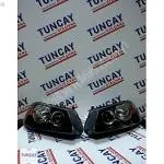 NİSSAN ALMERA SAĞ SOL MERCEKLİ FAR 2004-2008 ÇIKMA ORİJİNAL PARÇ