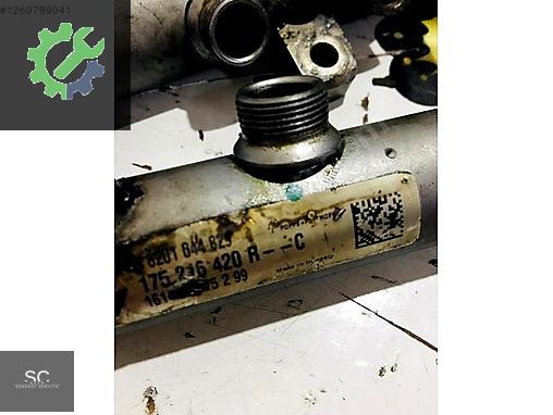 Nissan Qashqai Rail Borusu 175216420R çıkma parça